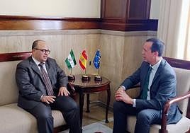 Abdelilah Nejjari, cónsul de Marruecos.