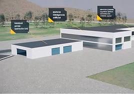 Imagen previa del futuro campus principal del Cetedex.