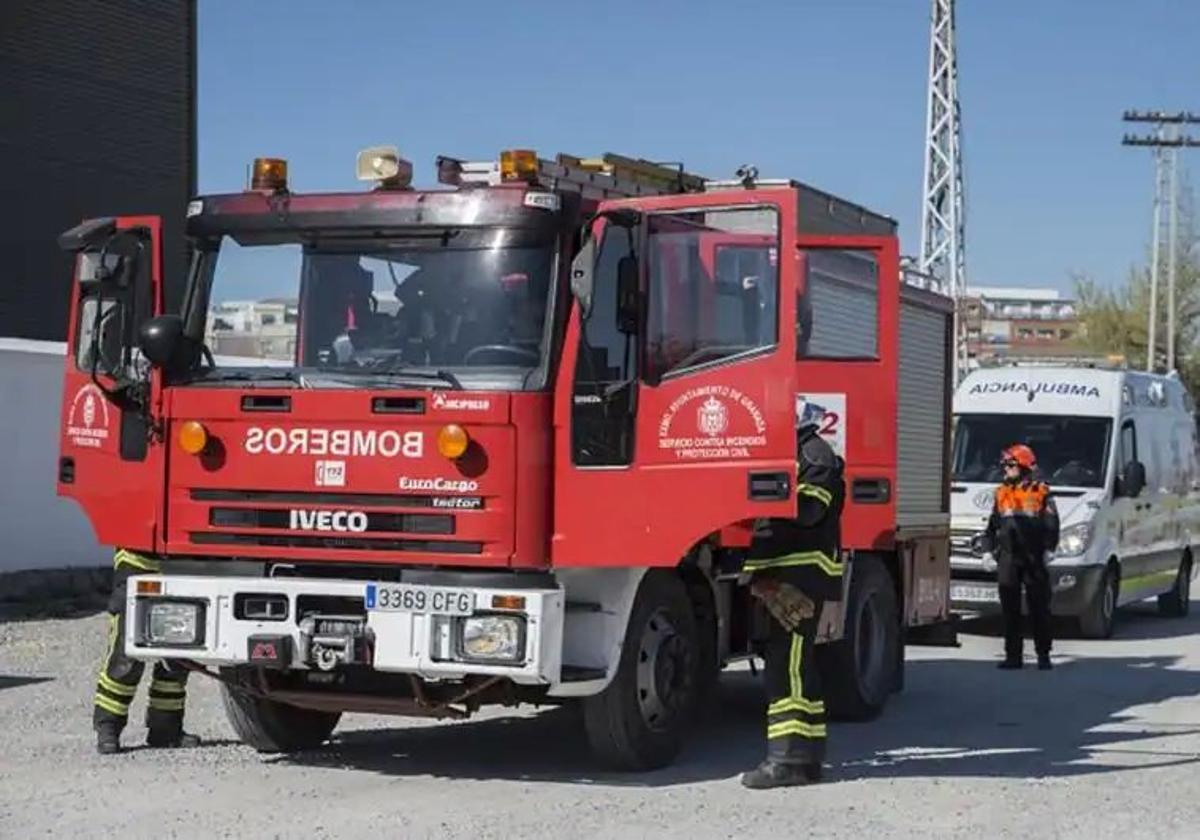 Imagen de archivo de Bomberos de Granada.