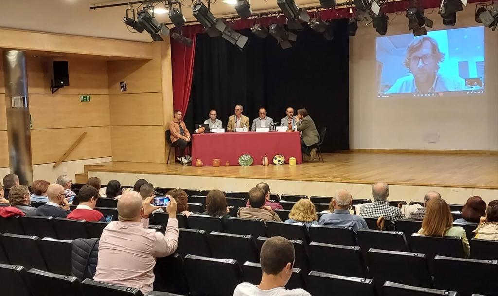 Mesa sobre alfarería en Bailén, en las Jornadas de Patrimonio.