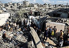 Imagen de la guerra entre Israel y Hamás.