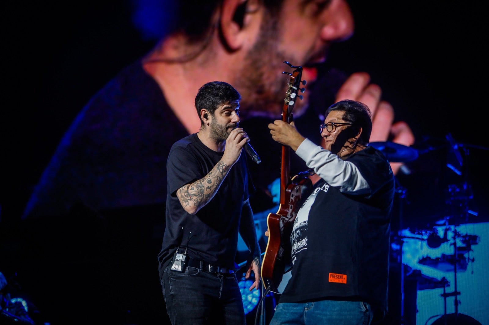 Las imágenes de la actuación de Melendi en la Plaza de Toros