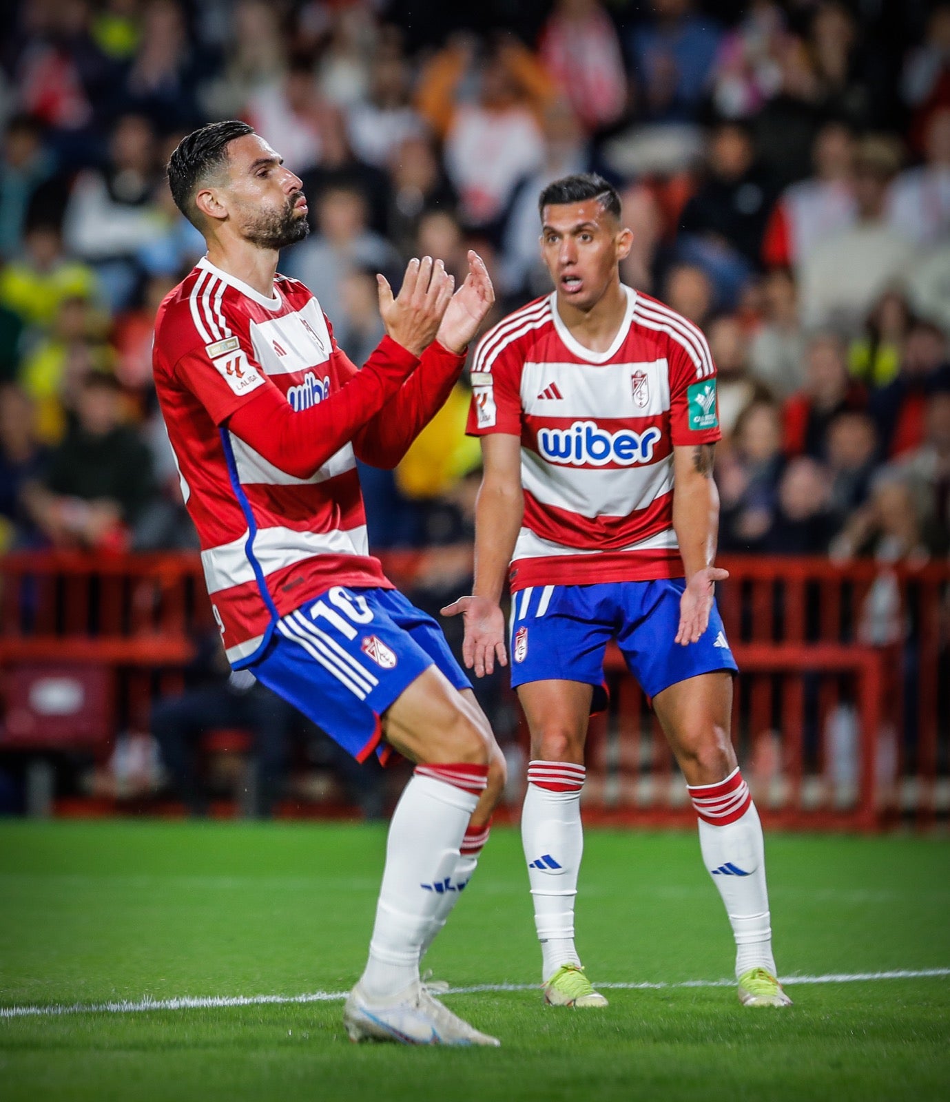 Las imágenes del Granada-Villarreal a pie de campo