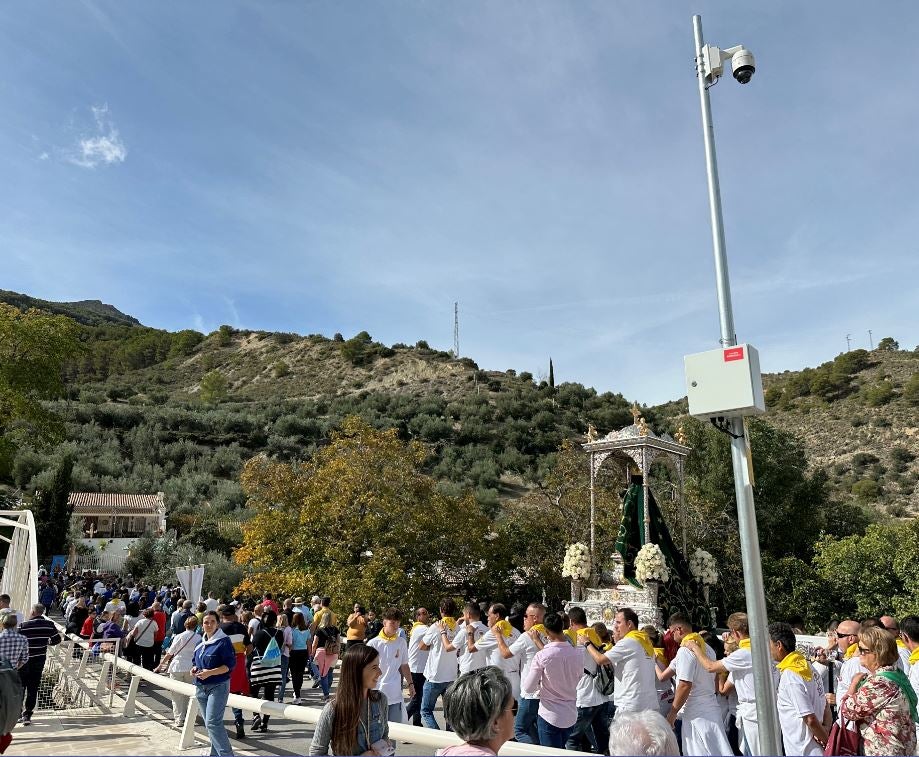 Romería de la Virgen de Cuadros el pasado fin de semana.