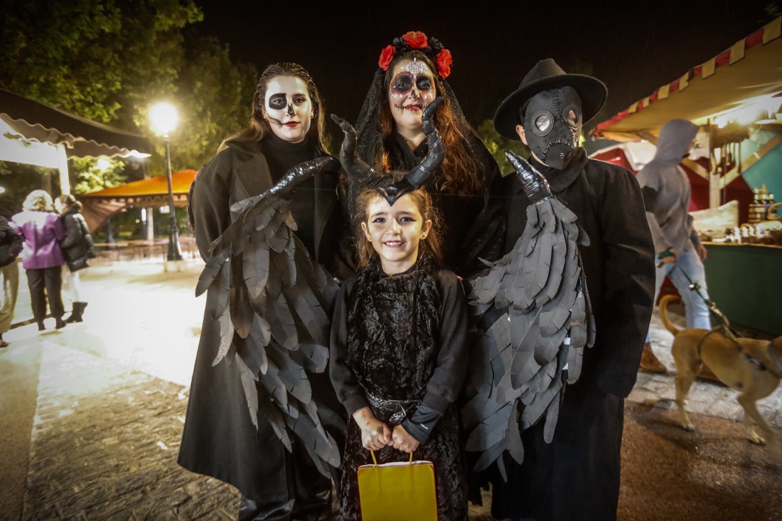 Las imágenes de la Noche de Halloween en las calles de Granada