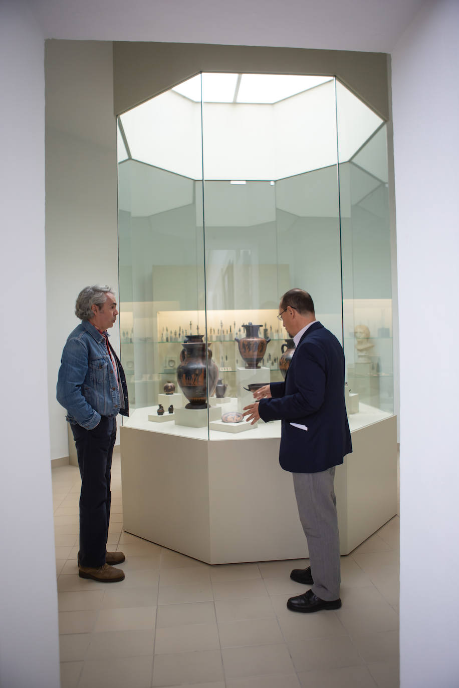 La reforma del 'octógono' ha permitido ampliar la superficie expositiva.