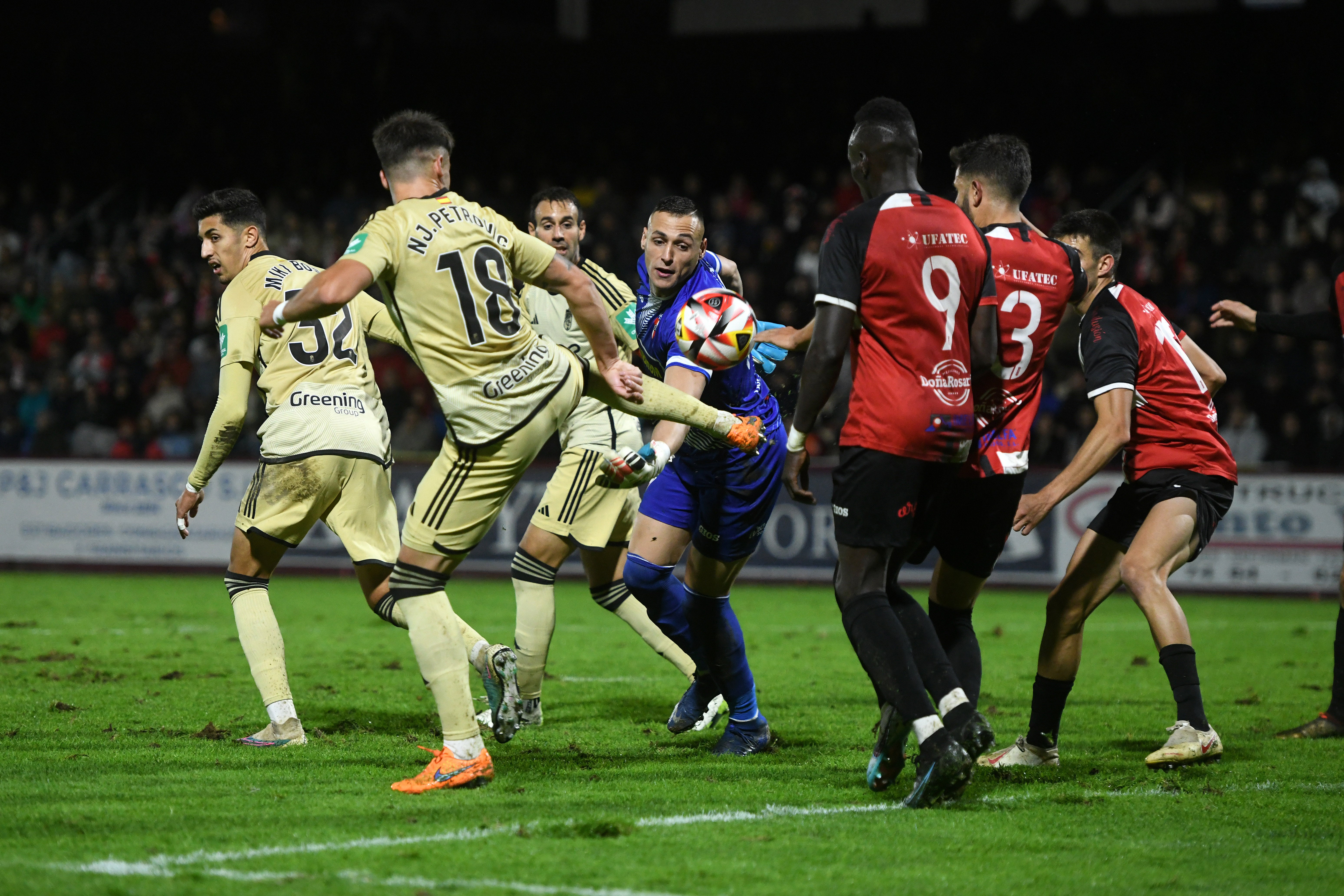 Las imágenes del debut copero del Granada