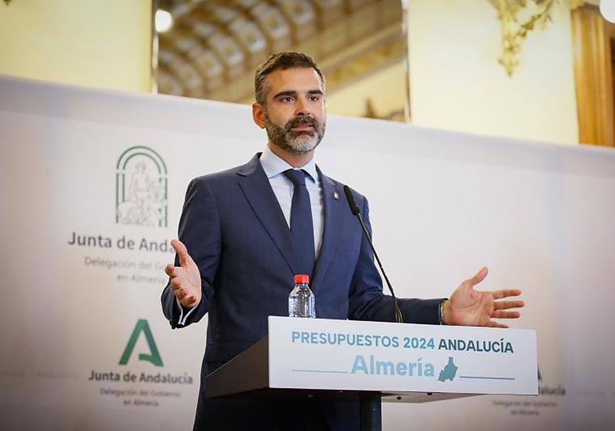Ramón Fernández-Pacheco durante su intervención.