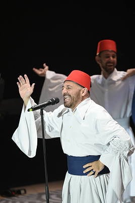 Pepón Nieto anoche en el Auditorio Maestro Padilla.