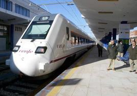 Estación ferroviaria de Jaén, en una imagen de archivo.