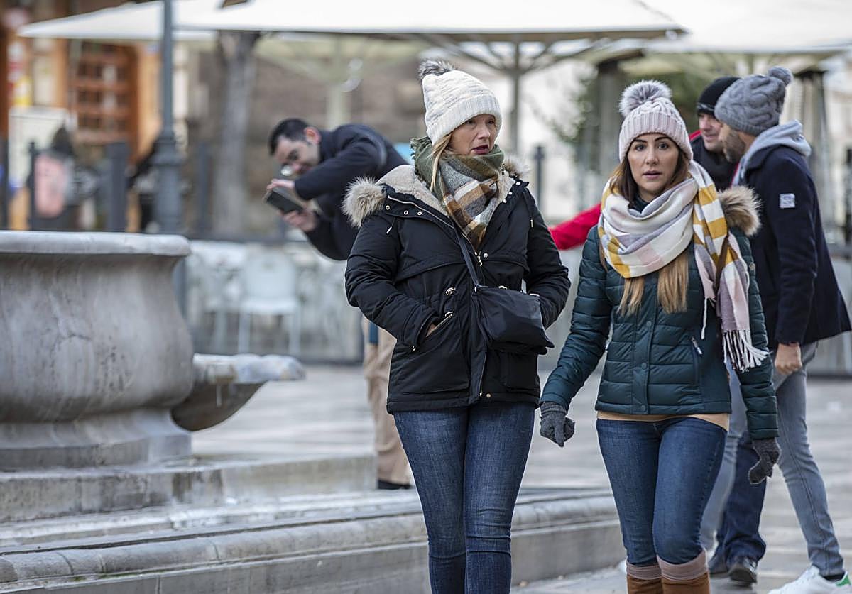 Una masa de aire polar trae frío invernal a Andalucía.
