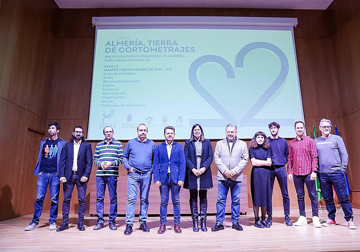 Celebración del ciclo de 'Almería Tierra de Cortometrajes'.
