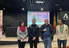 Francisca Medina, María Dolores Ruiz, Enrique Iznaola y Javier Pereira.