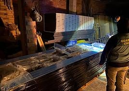 Caen los narcos que enviaban marihuana a Europa desde un bajo comercial en Maracena.