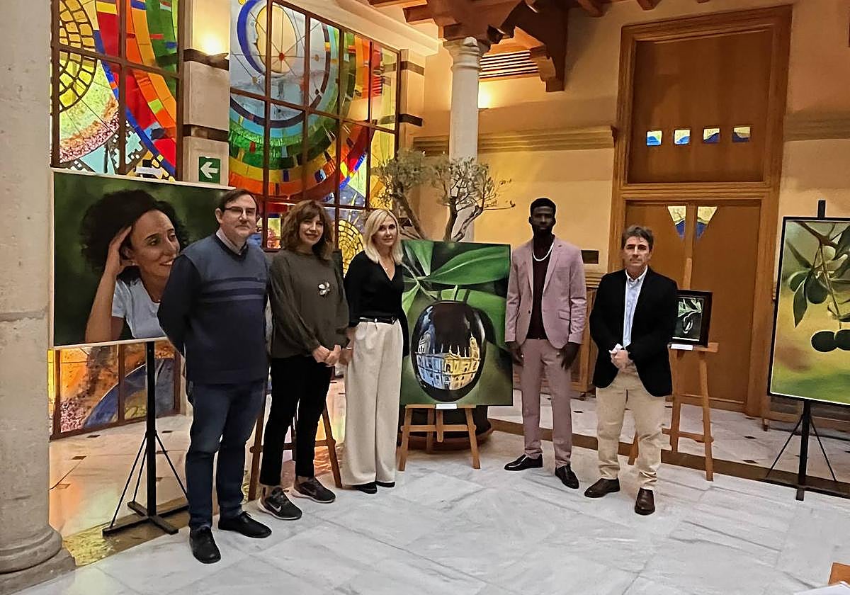 Inauguración de la exposición de Aminou Aboubakar.