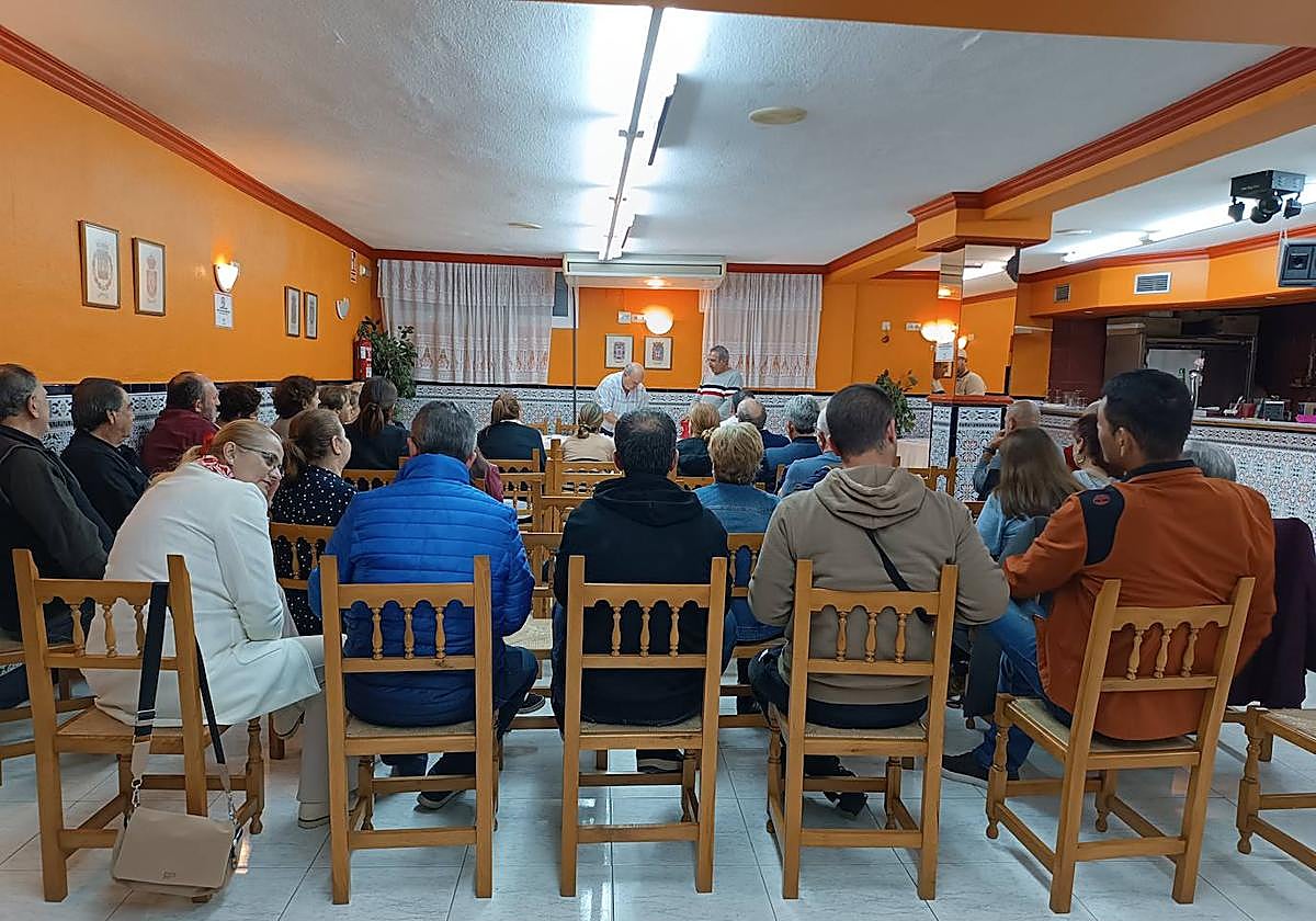 Recuento de votos en la asamblea.