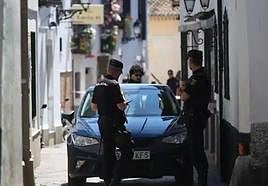 Imagen de la Policía Nacional en una intervención en Granada.