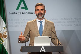 El portavoz de la Junta de Andalucía, Ramón Fernández Pacheco.
