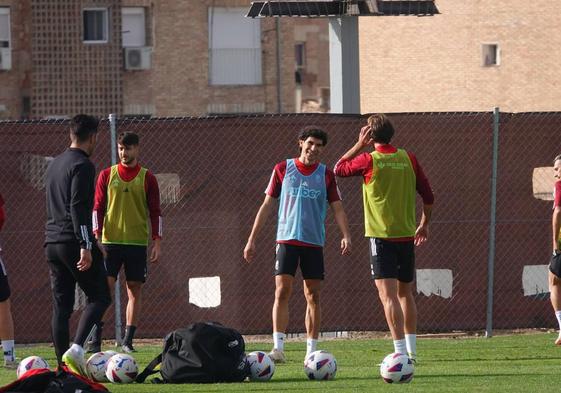 Vallejo conserva con Ignasi Miquel.