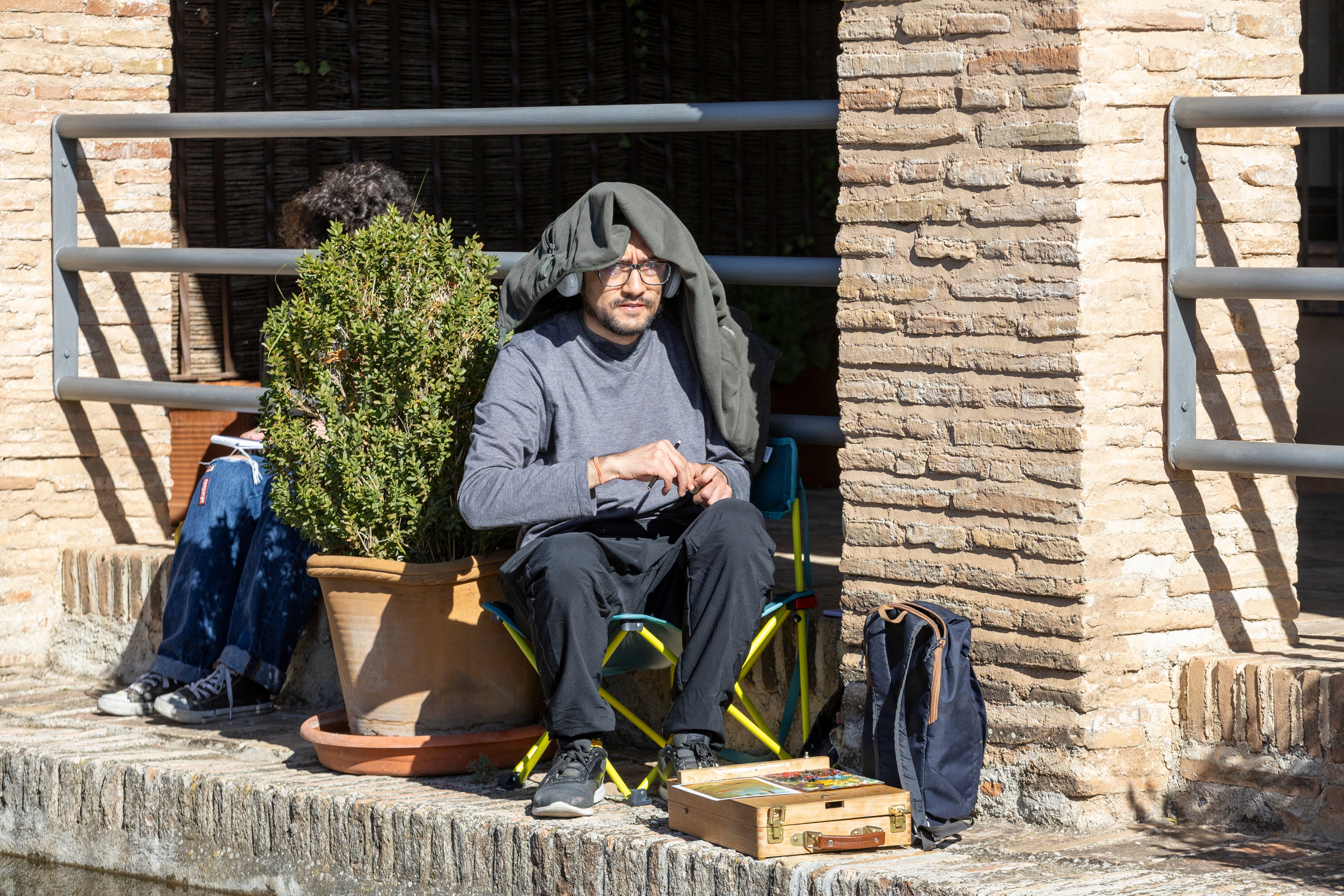 Las imágenes del concurso de pintura de la Fundación AguaGranada