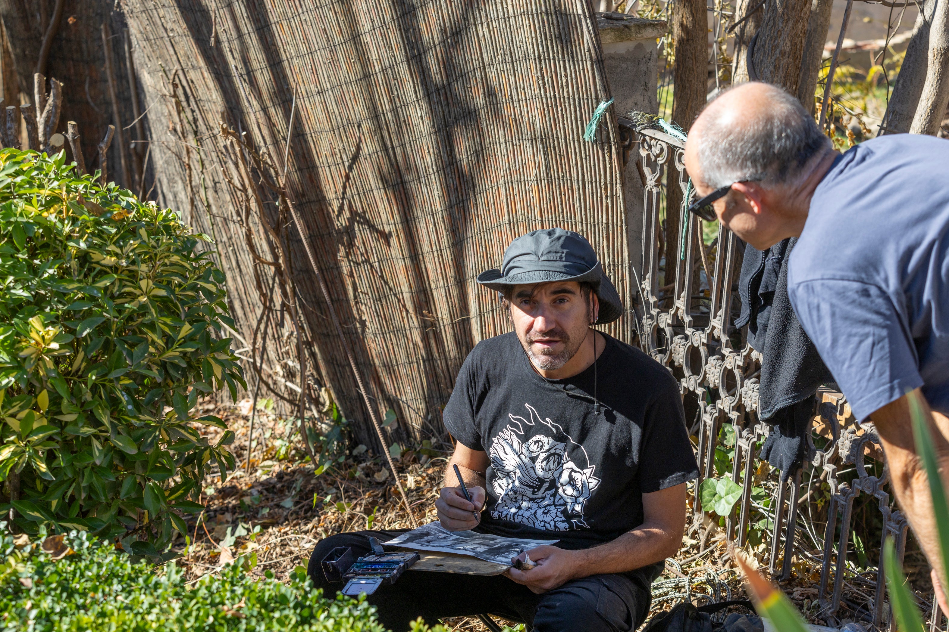 Las imágenes del concurso de pintura de la Fundación AguaGranada