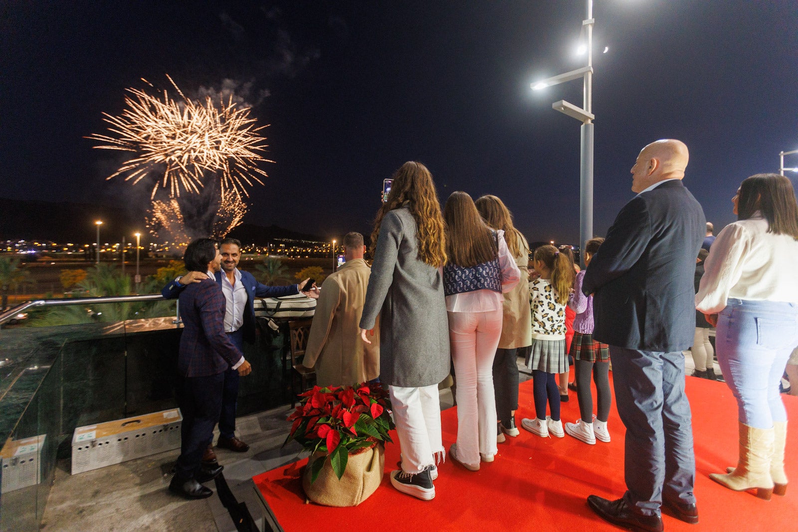 Así ha sido el encendido de las luces navideñas del Nevada