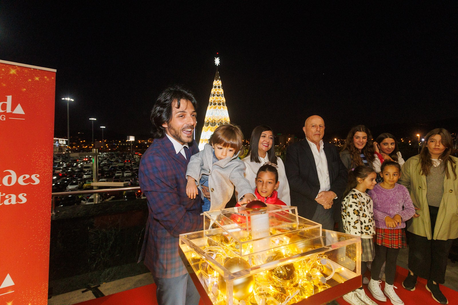 Así ha sido el encendido de las luces navideñas del Nevada