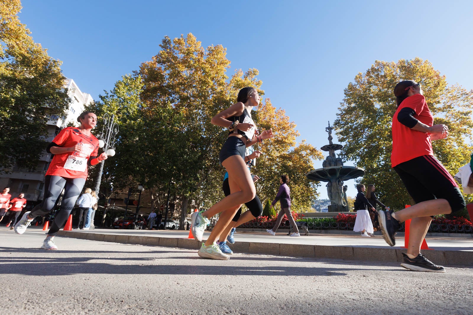 Encuéntrate en la carrera de la Cruz Roja en Granada