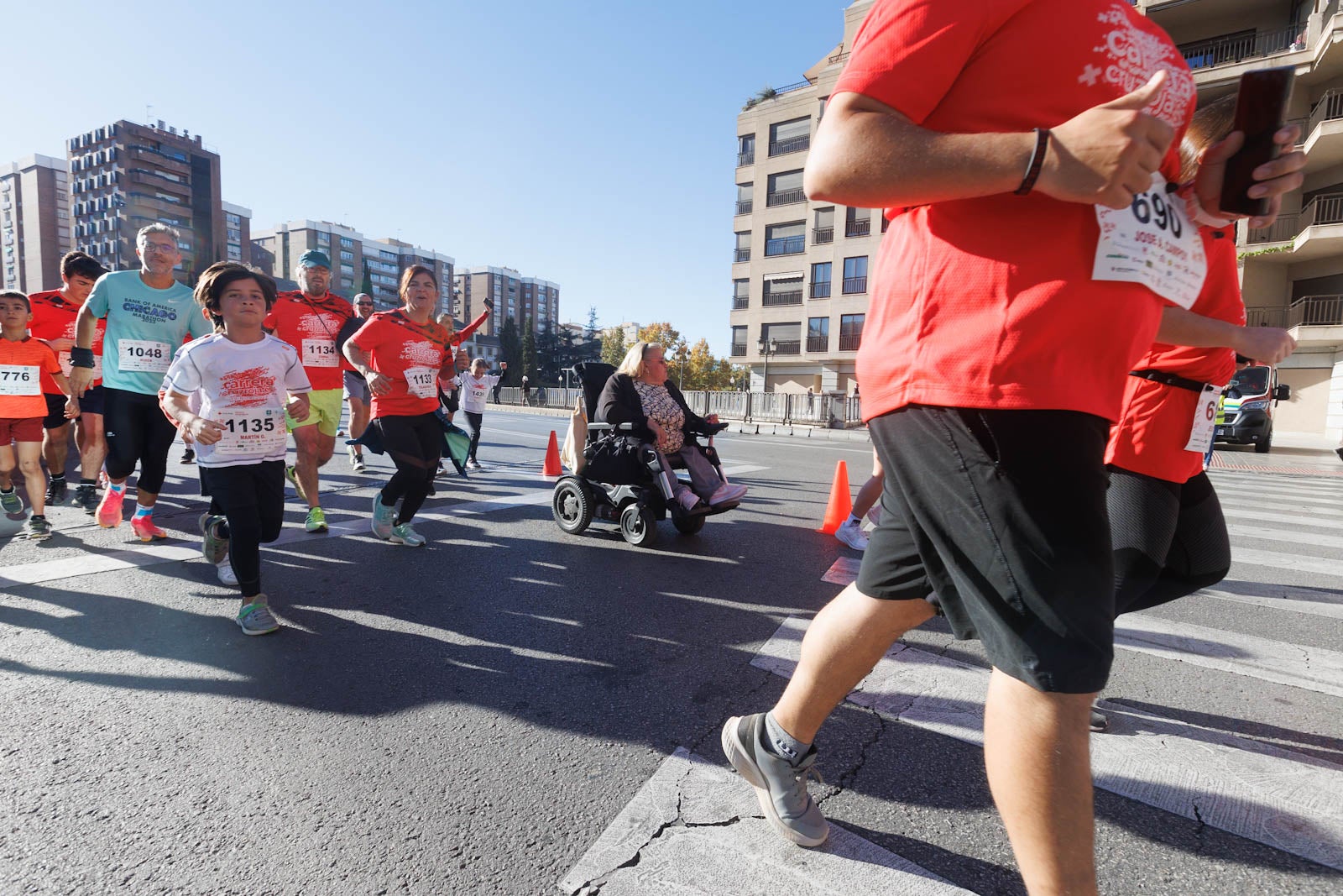 Encuéntrate en la carrera de la Cruz Roja en Granada