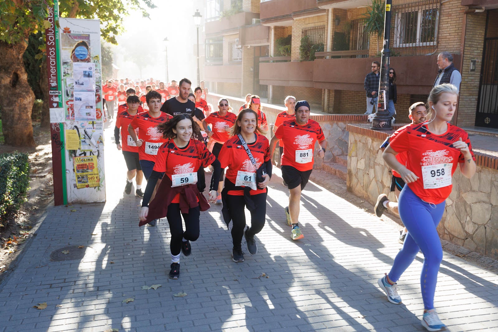 Encuéntrate en la carrera de la Cruz Roja en Granada