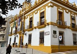 Fachada del Ayuntamiento de Bailén.