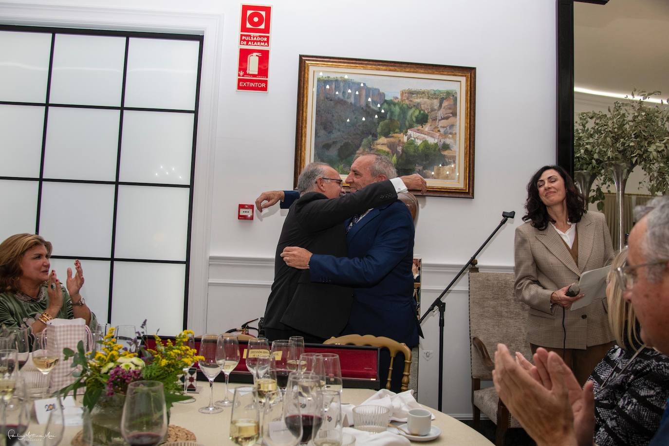 Las imágenes del homenaje al jefe superior de Policía de Andalucía Oriental, José Miguel Amaya