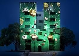 Decoraciones a todo color, personajes animados, efectos 3D a gran escala, algunos de los detalles del espectáculo