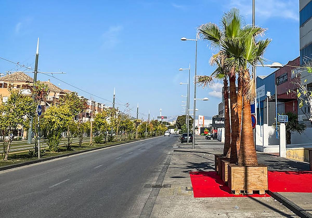 Zona por la que sucedieron los hechos.