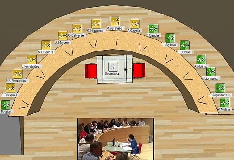 Pleno en Huétor Vega.