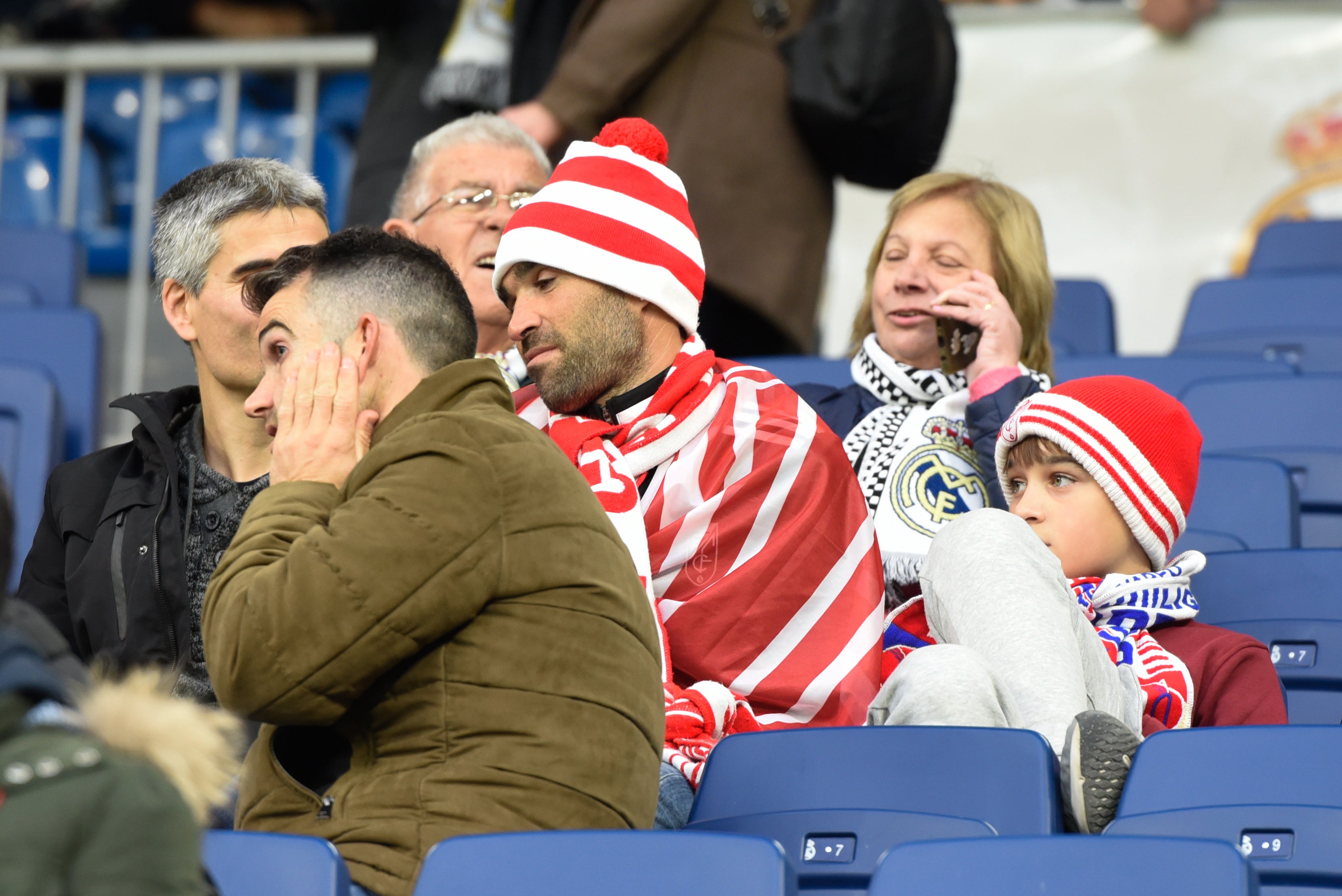 Encuéntrate en el Bernabéu si has viajado con el Granada