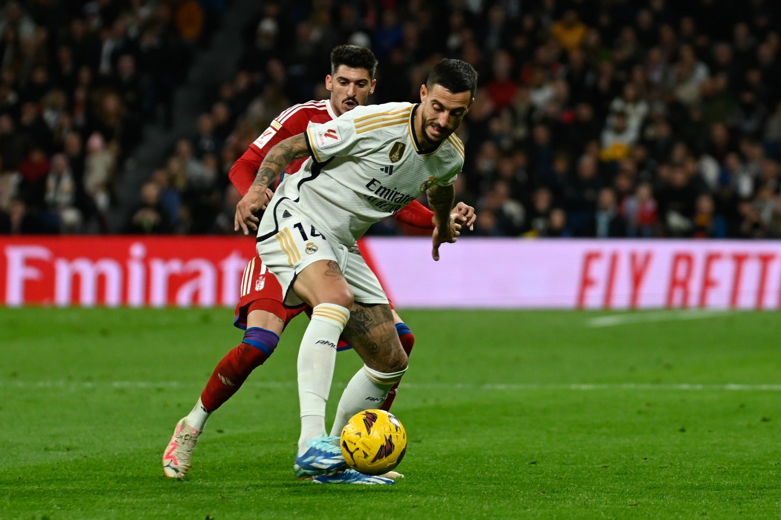 Las imágenes del Real Madrid-Granada a pie de campo