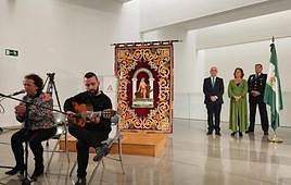 Momento en el acto institucional en el Museo Íbero de Jaén.