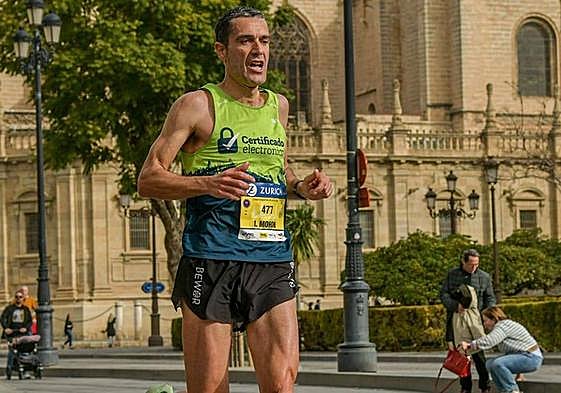 Ignacio Morón, durante una competición anterior.