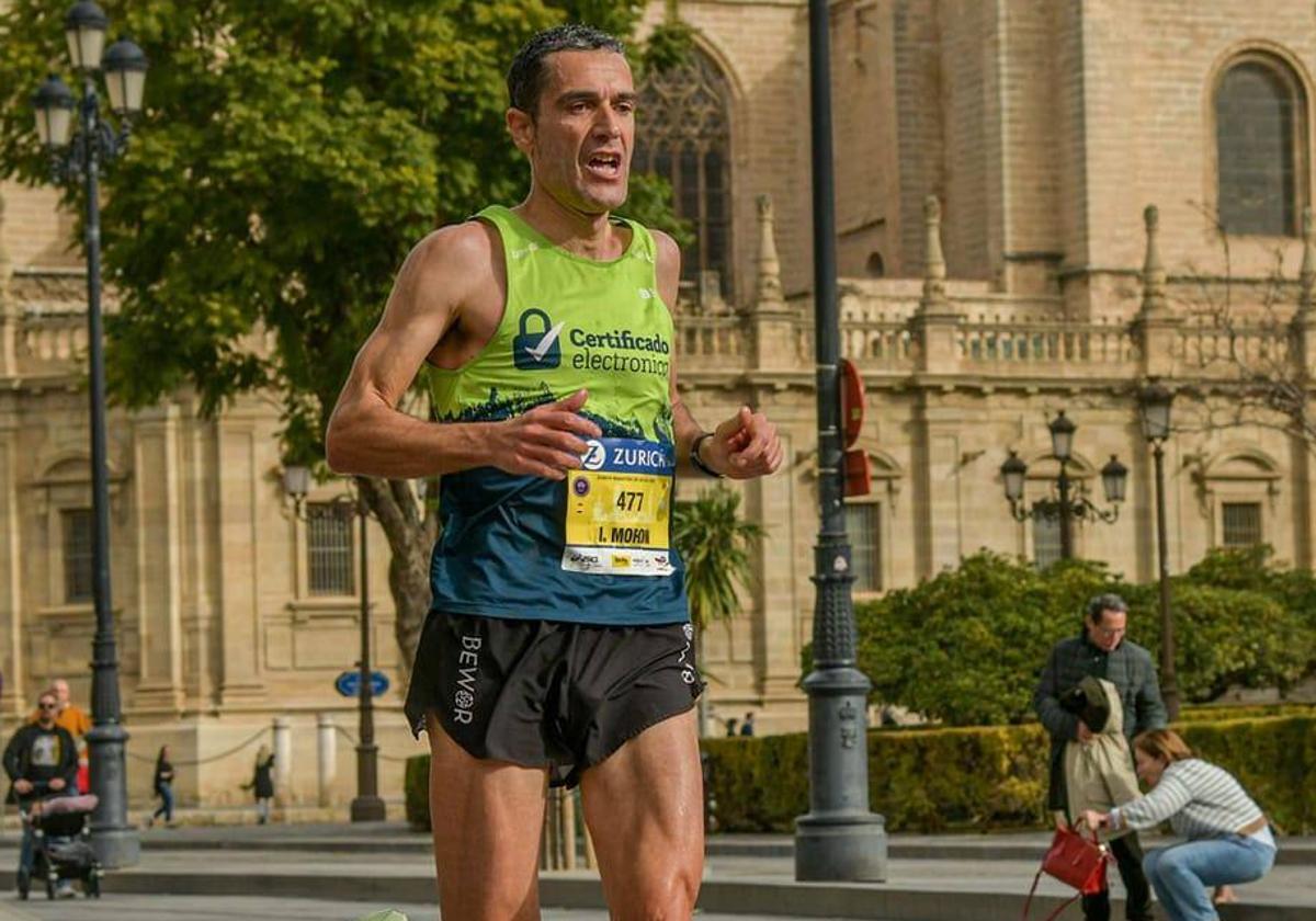 Ignacio Morón, durante una competición anterior.