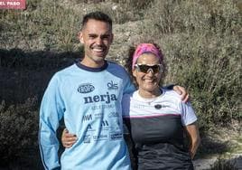 Ismael Bacas y Sonia Ortiz comparten podio en el Alto del Conjuro.