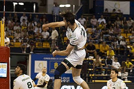 Unicaja Costa de Almería careció de contundencia en saque y ataque.