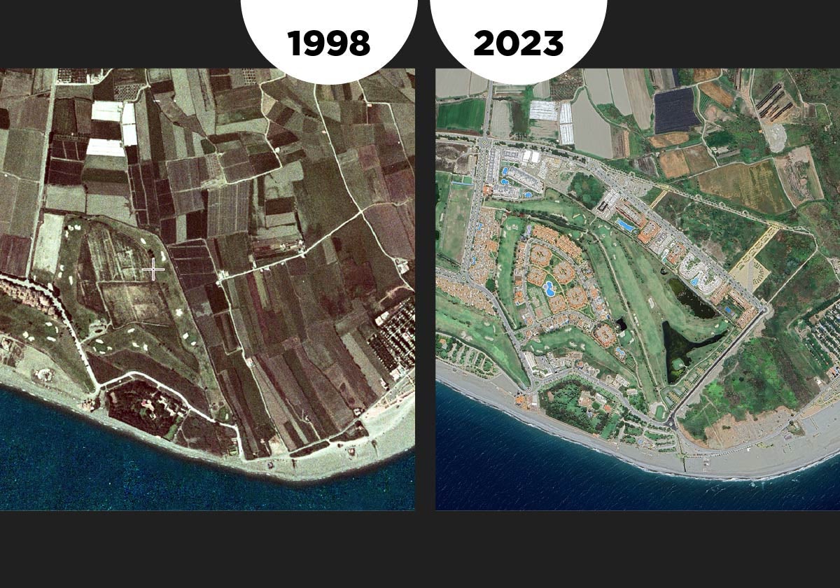 Metamorfosis de Playa Granada: de vergel a la zona de alquiler más cara en verano