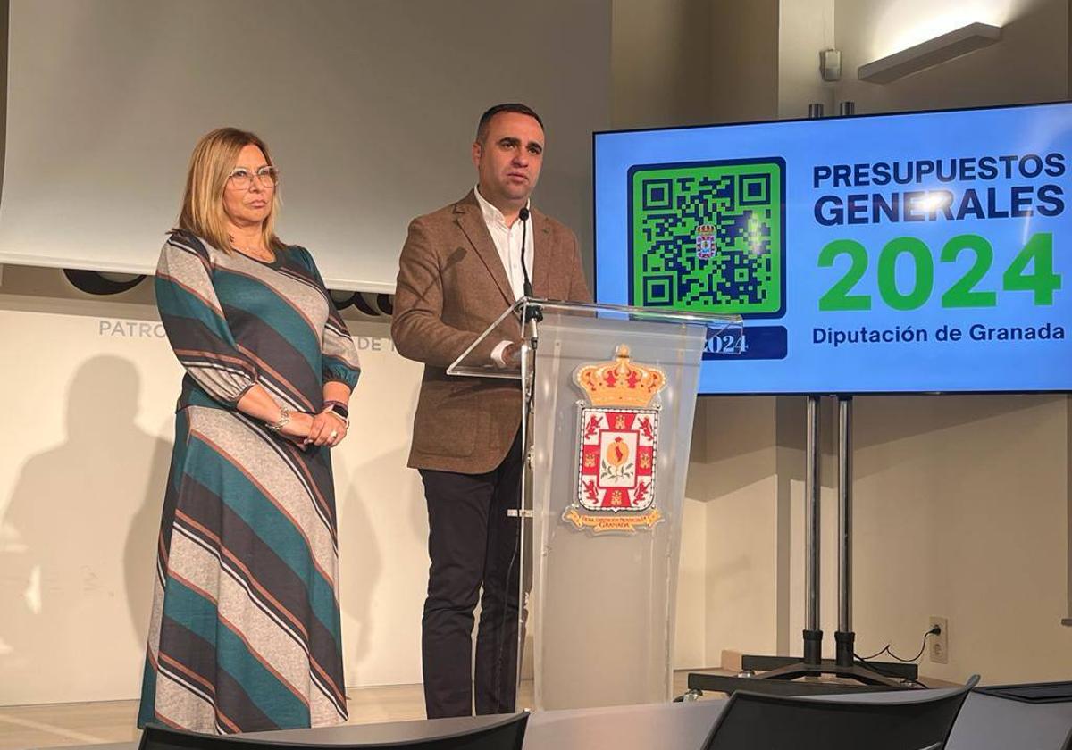 El presidente de Diputación presenta los prespuestos.