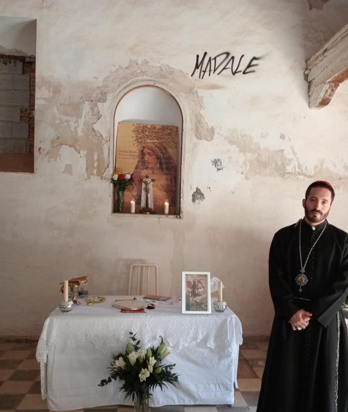 Imagen secundaria 2 - Procesión y actos por Tablate, con Antonio Jiménez al frente. 