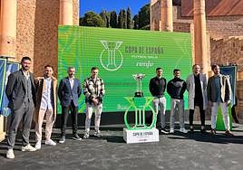 Sorteo de Copa de España con la presencia del capitán del Jaén Paraíso Interior FS, Mauricio.