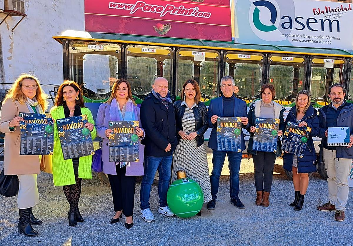 Presentación de la campaña en la estación de autobuses.