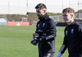 André Ferreira, junto a Fran Árbol.