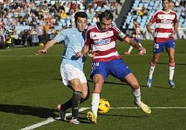 Ignasi Miquel, en una acción del partido.