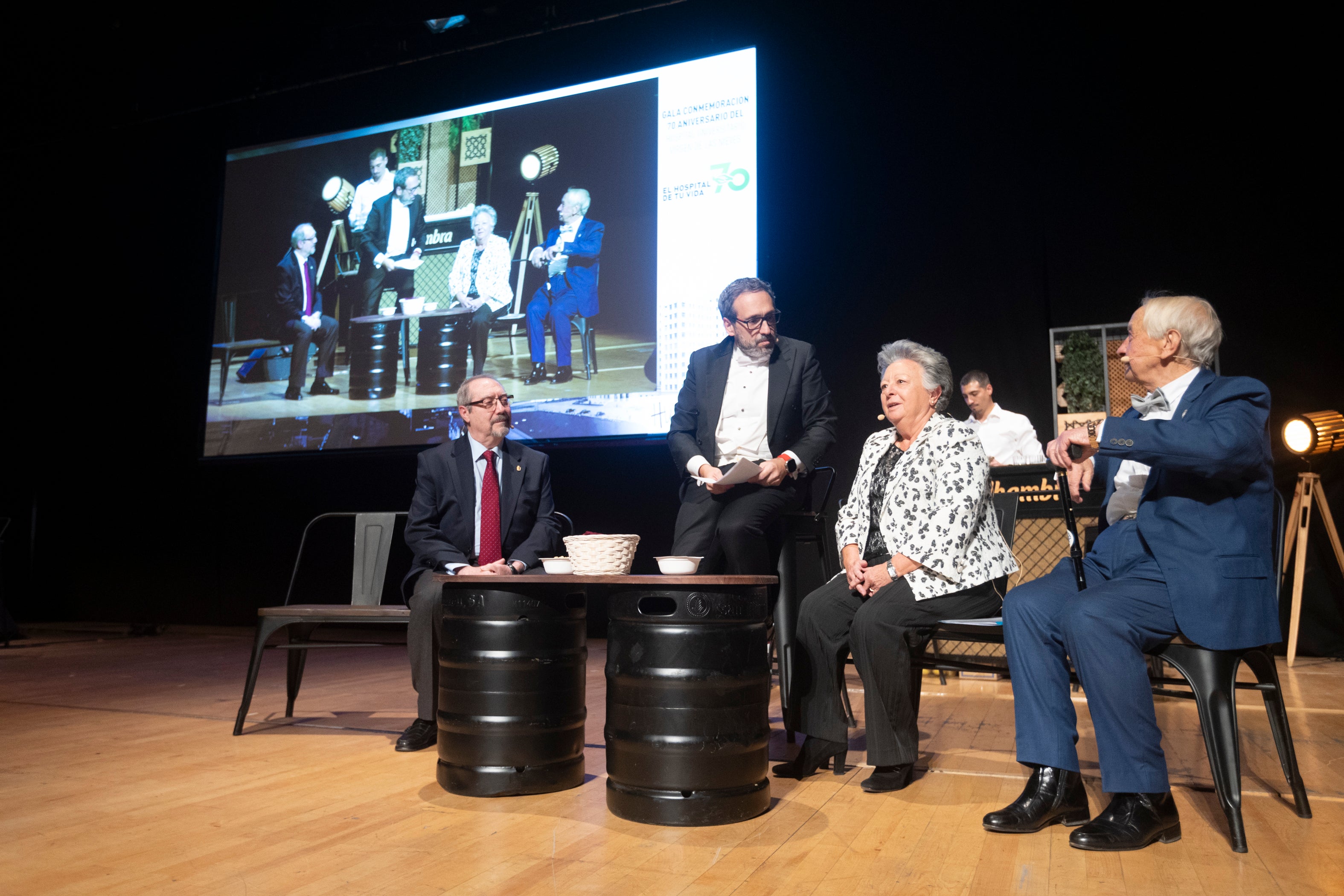 Las imágenes de la gala del 70 aniversario del Virgen de las Nieves